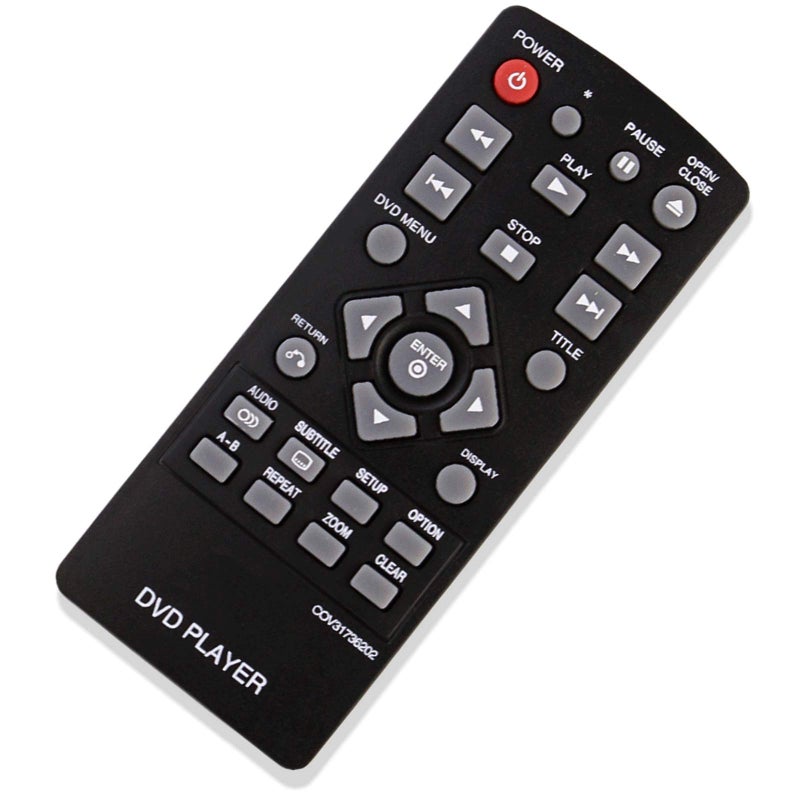 WINFLIKE New Replace Remote COV31736202 Compatible with LG DVD Player DP132 DP132NU DP-132 DP-132NU - Image 2